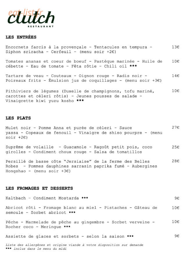 Clutch — carte page 2