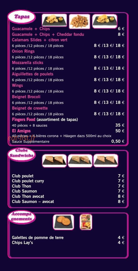 Cocktail Night — carte page 5