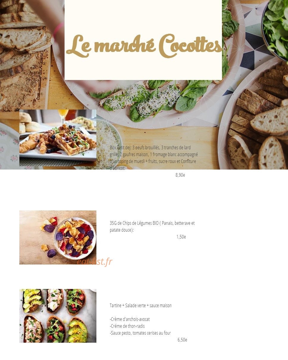 Cocottes en cuisine — carte page 3