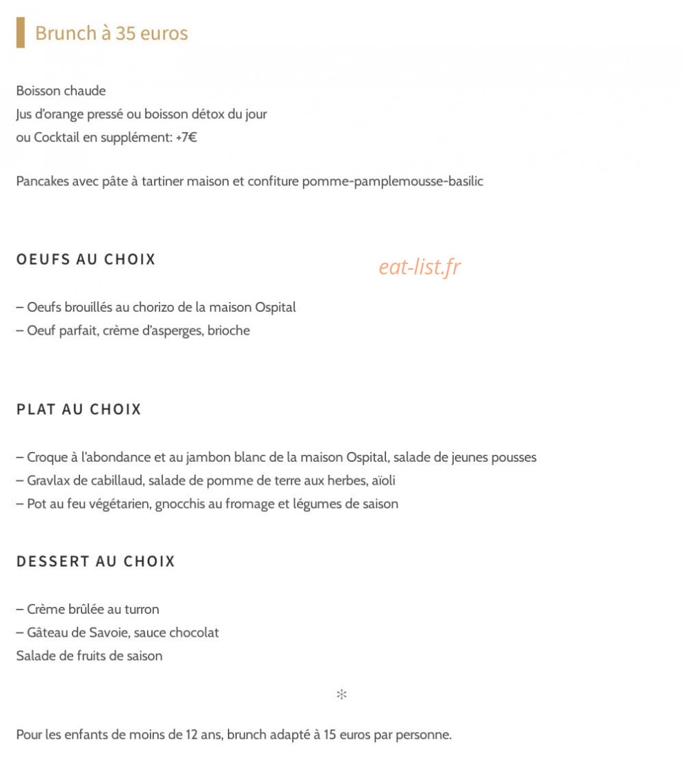 Deux bistrot de chefs — carte page 9