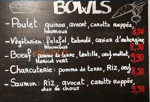 Discovery Food — carte page 2