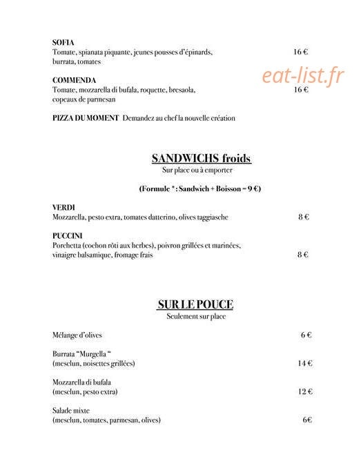 Drogheria Italiana — carte page 3