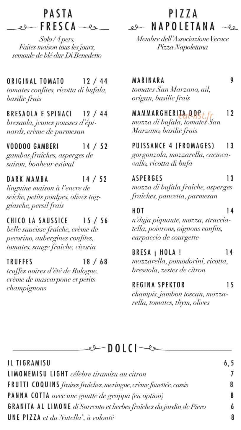 East Mamma — carte page 2
