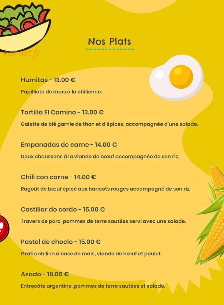 El Camino — carte page 2