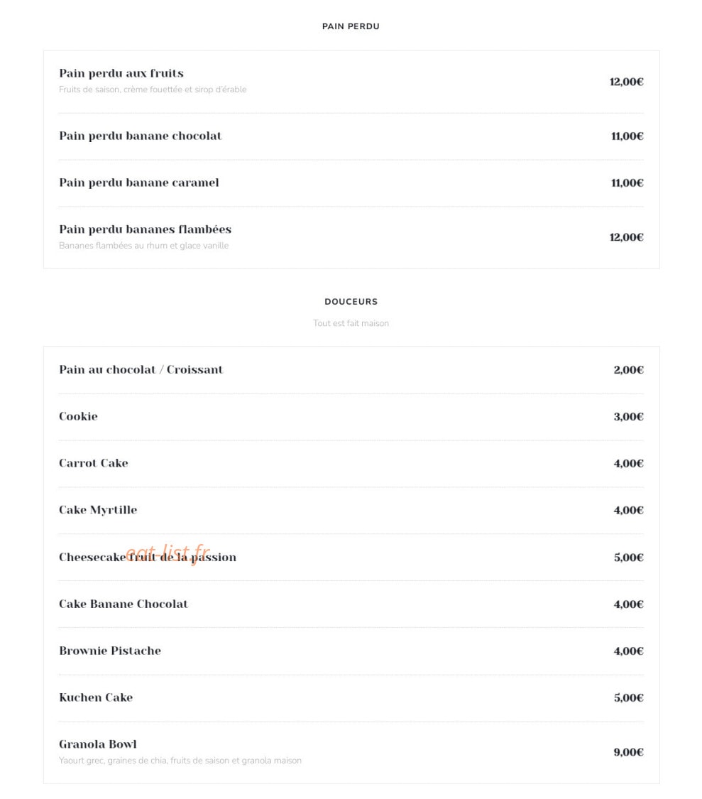 Extraction Coffee — carte page 3