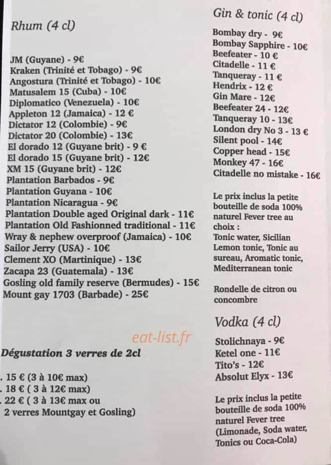 Fifty fifty — carte page 2
