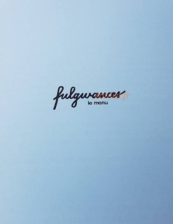 Fulgurances — carte page 1