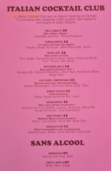 Giorgio — carte page 2