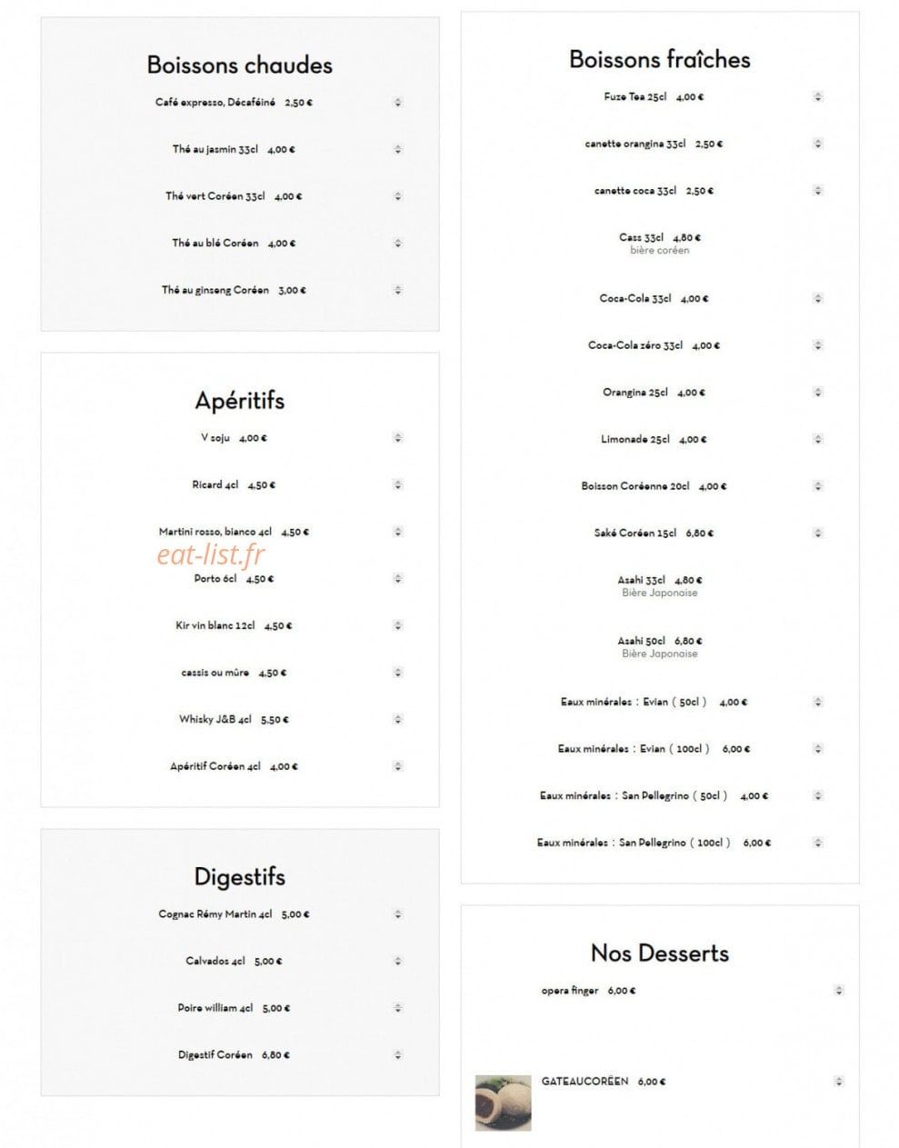 Gooyi Gooyi — carte page 6