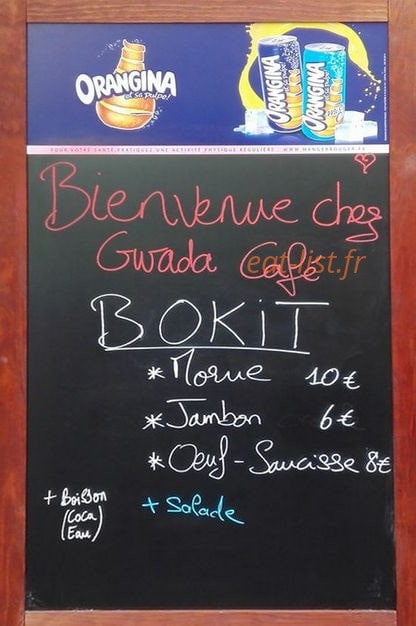 Gwada Café — carte page 2
