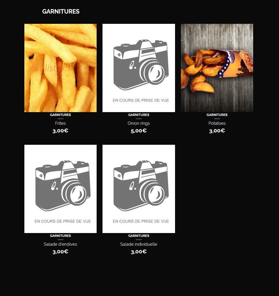 Hbk House Burger — carte page 8
