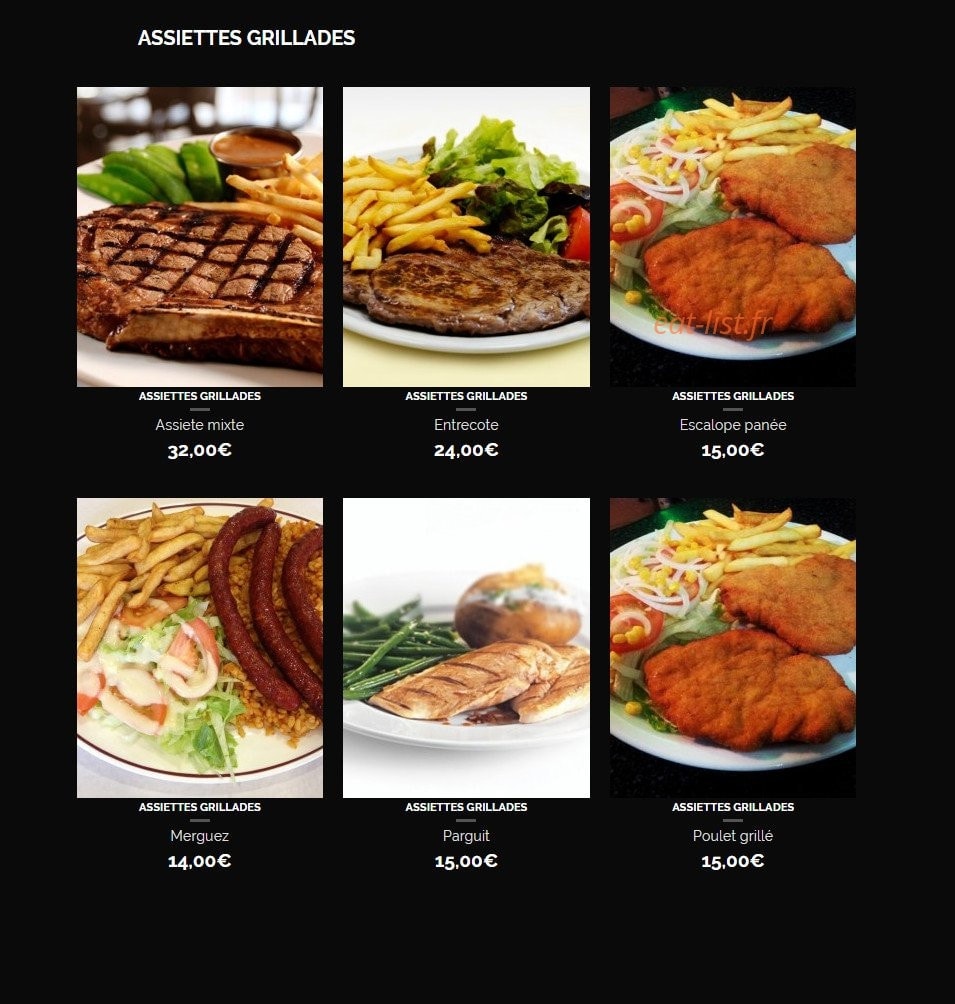 Hbk House Burger — carte page 7