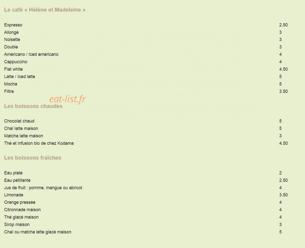 Hélène et Madeleine — carte page 3