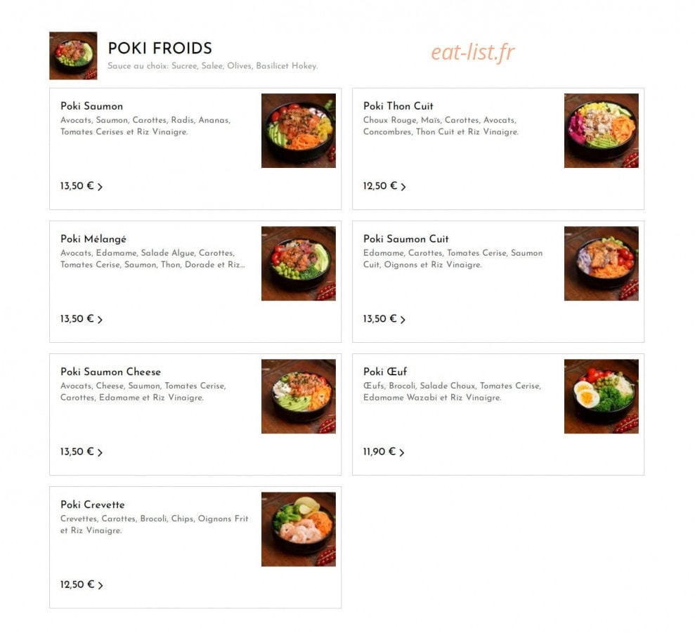 Hokey Poki — carte page 1