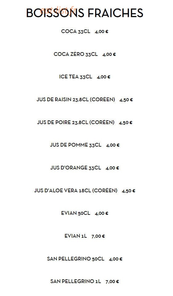 In Korea — carte page 10