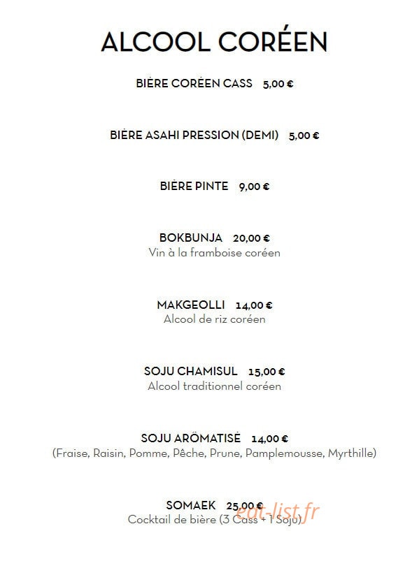 In Korea — carte page 7