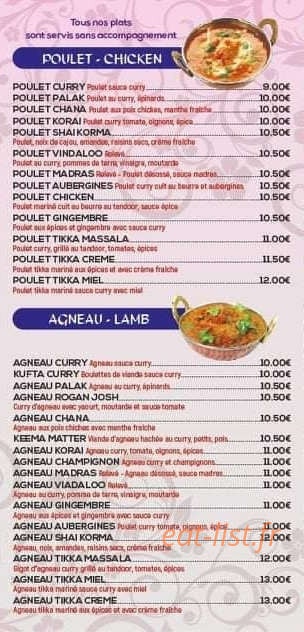 J’adore Manger — carte page 3