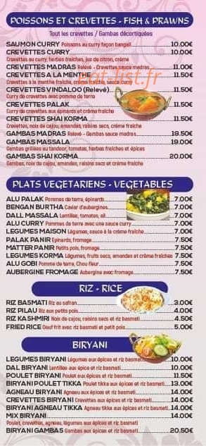 J’adore Manger — carte page 4