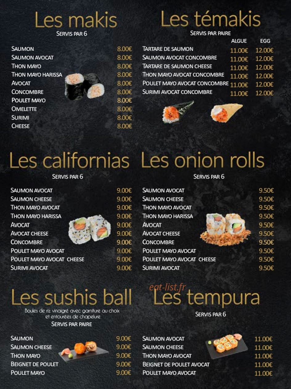 Japan Eat — carte page 20