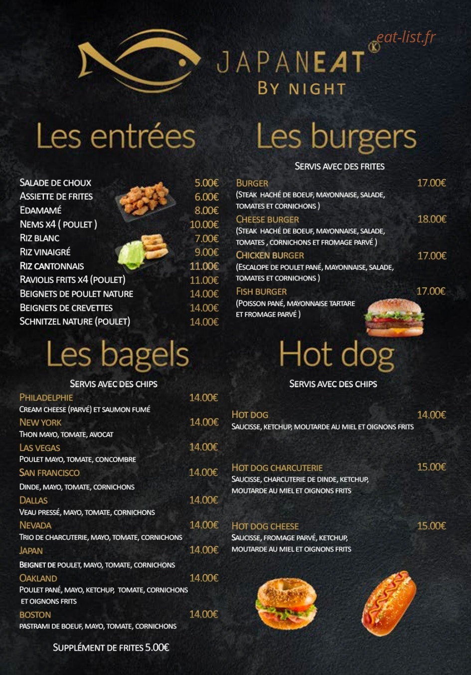 Japan Eat — carte page 18