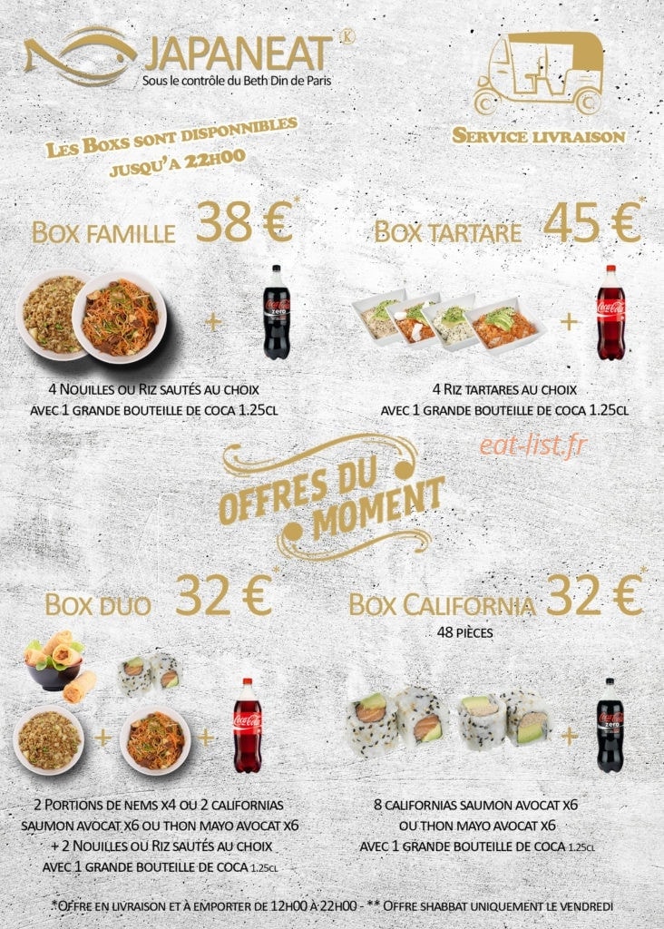 Japan Eat — carte page 22