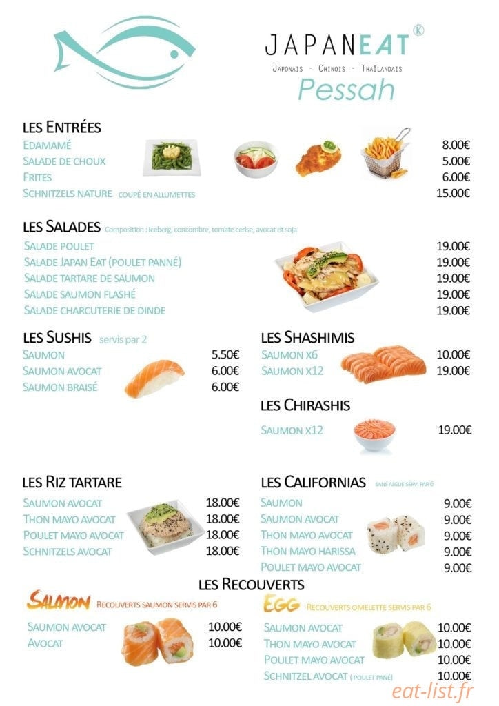 Japan Eat — carte page 2