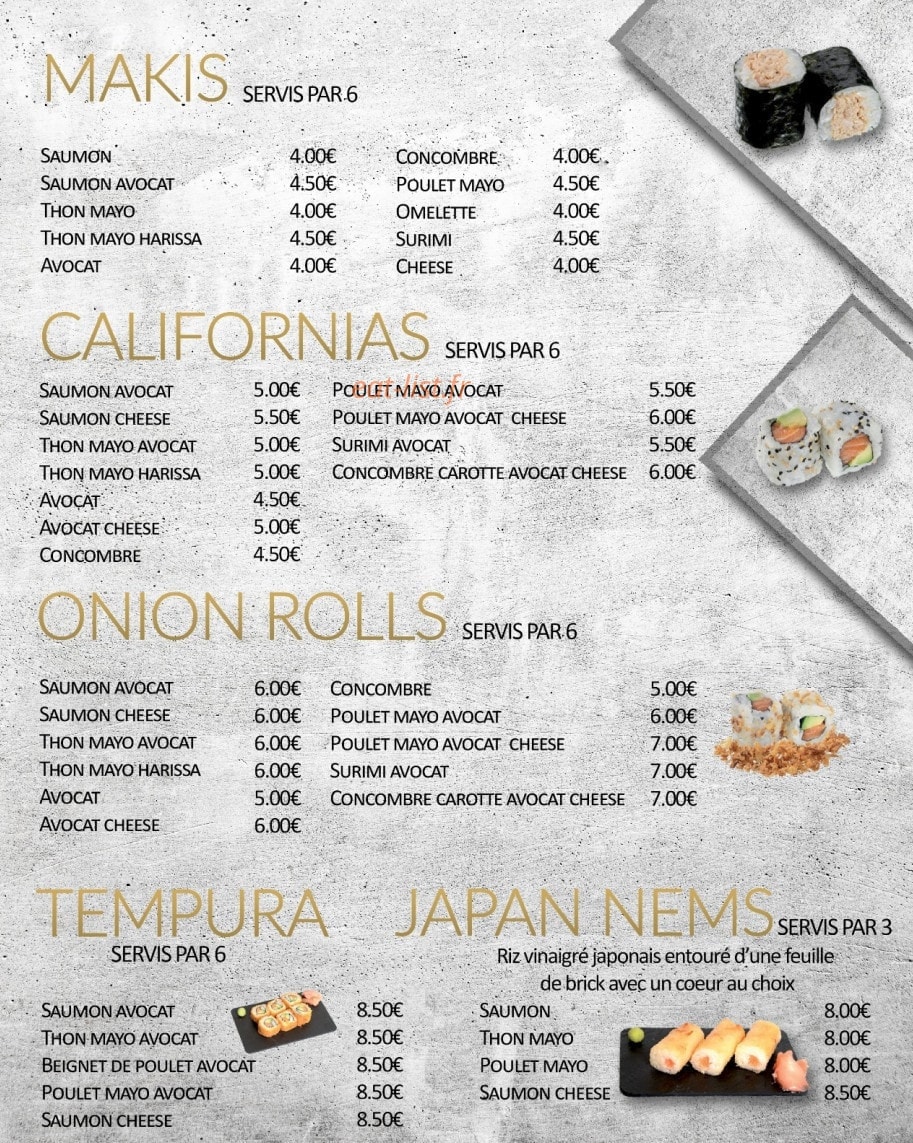 Japan Eat — carte page 7