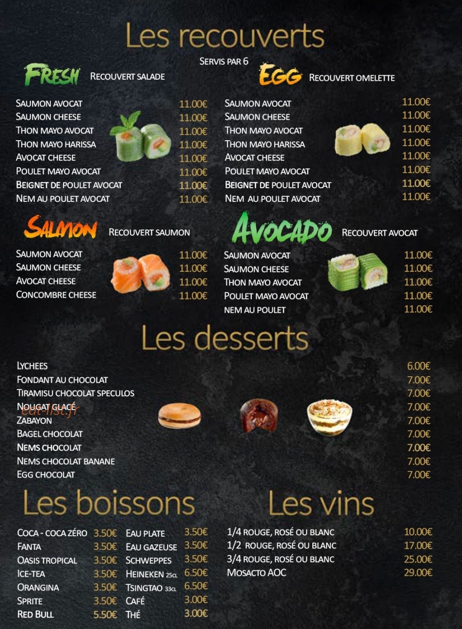 Japan Eat — carte page 19