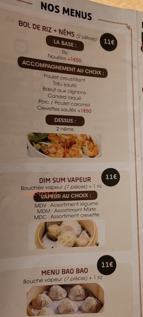 Jiaozi paris nouilles et dimsum — carte page 7
