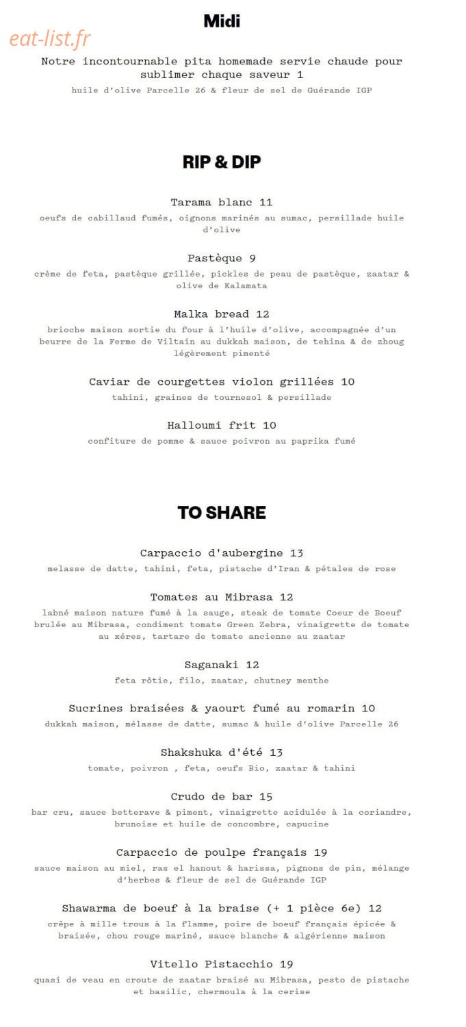 Jolia — carte page 1