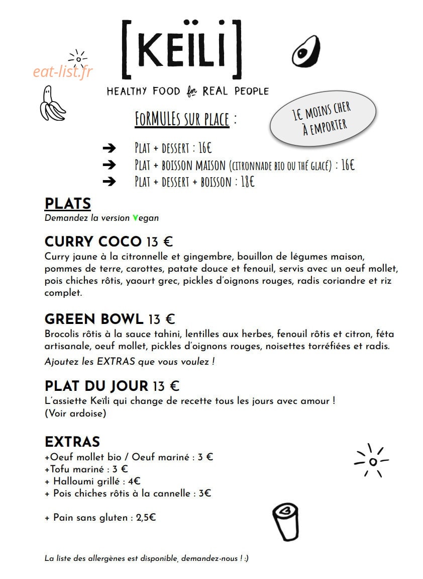 Keïli — carte page 1
