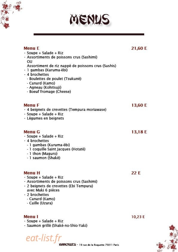 Kinnosuzu — carte page 5