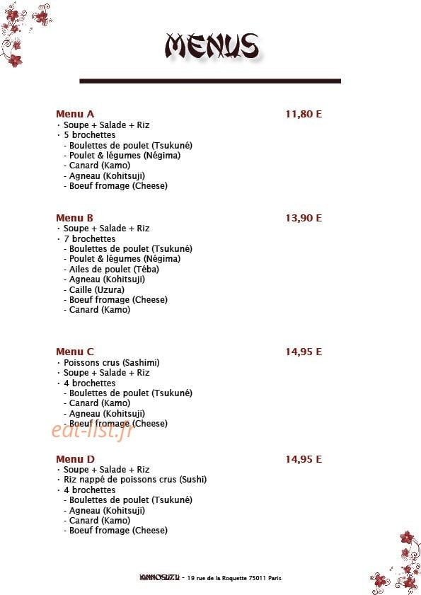 Kinnosuzu — carte page 3