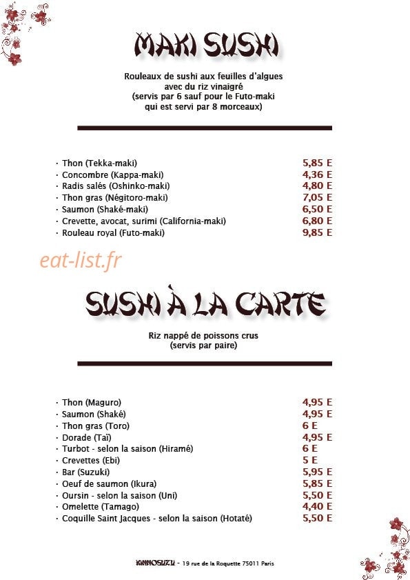 Kinnosuzu — carte page 9