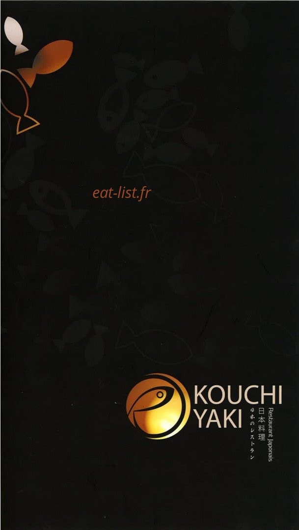 Kouchi Yaki — carte page 1