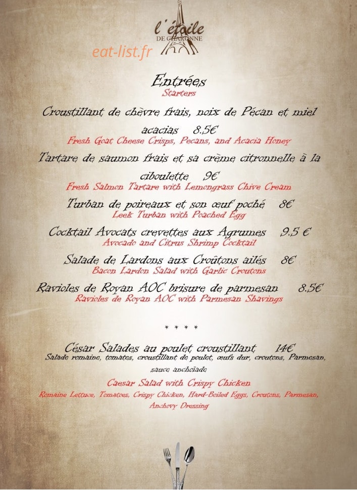 L'étoile de Charonne — carte page 2