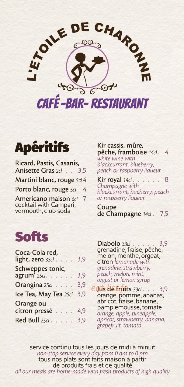 L'étoile de Charonne — carte page 11