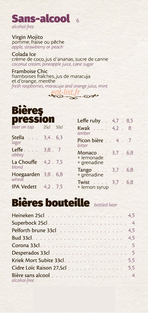 L'étoile de Charonne — carte page 14