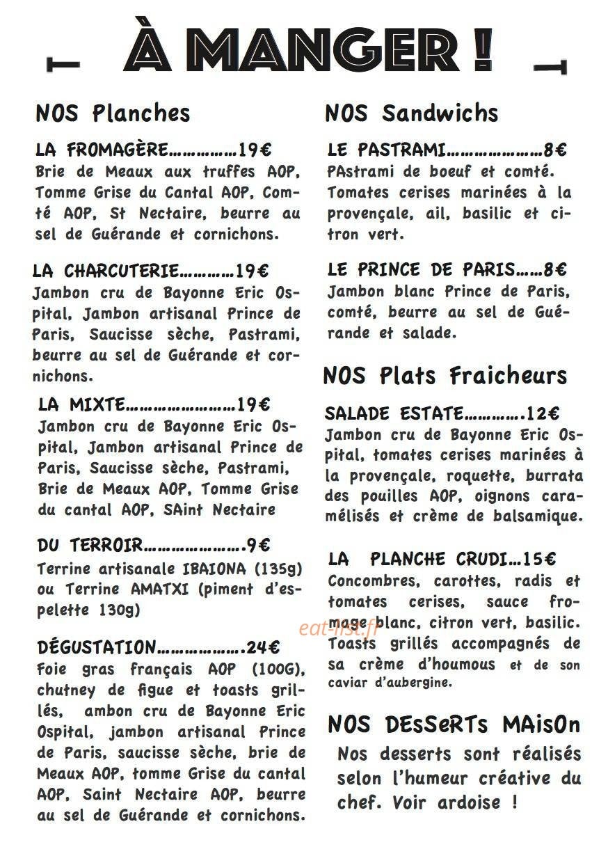 L'impasse — carte page 1