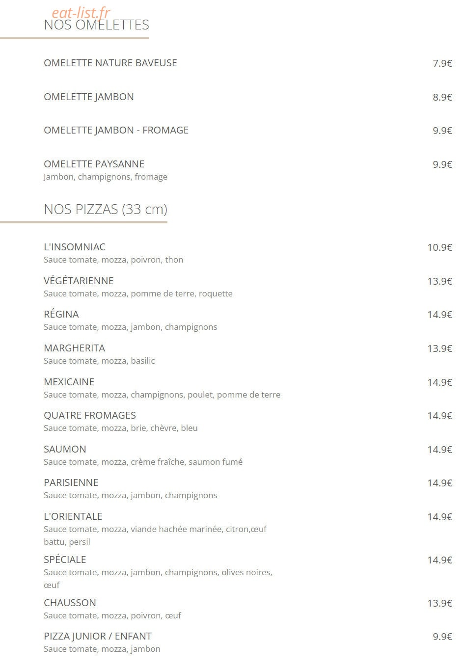 L'insomniac — carte page 4