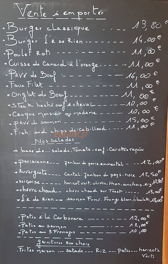 L'r de rien — carte page 1