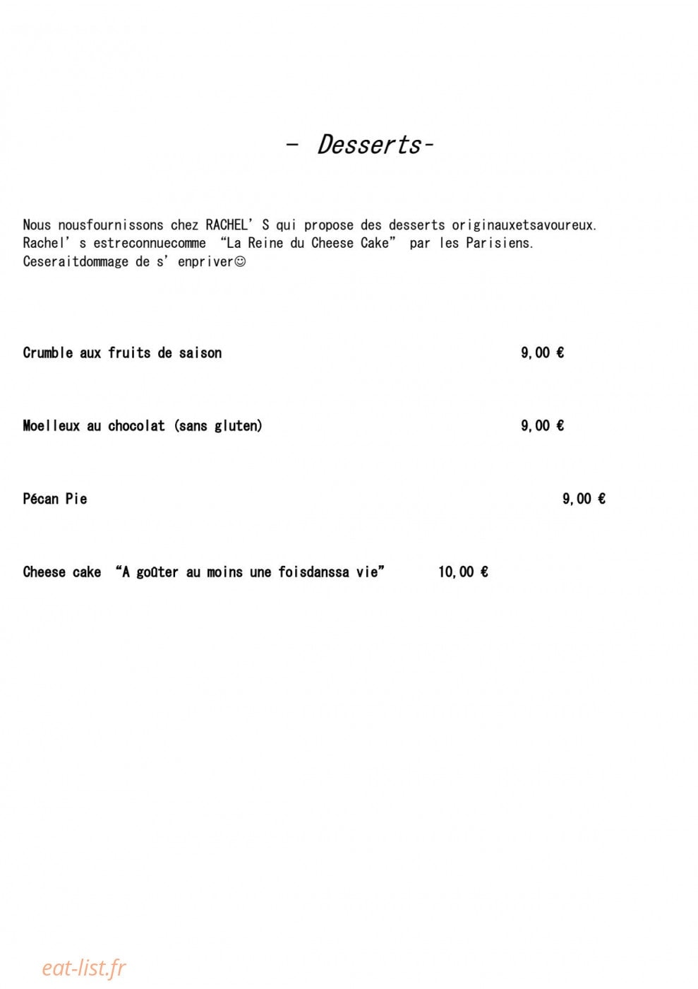 La Chapelle — carte page 6