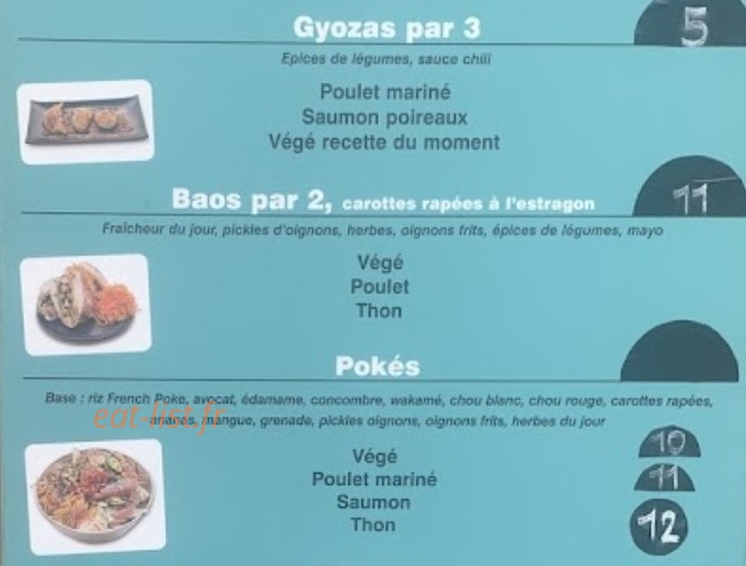 La French Poke — carte page 1