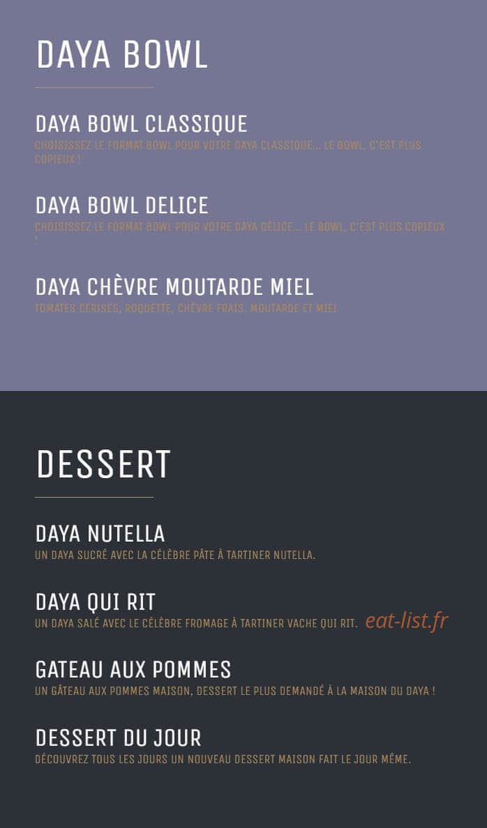 La Maison du Daya — carte page 2