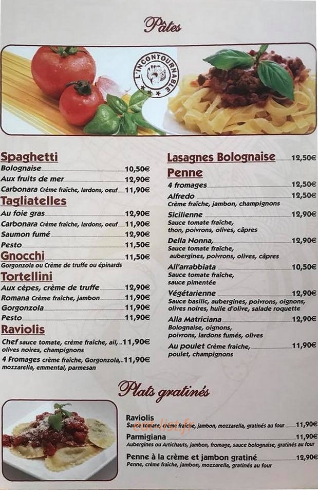 La Petite Venise — carte page 3