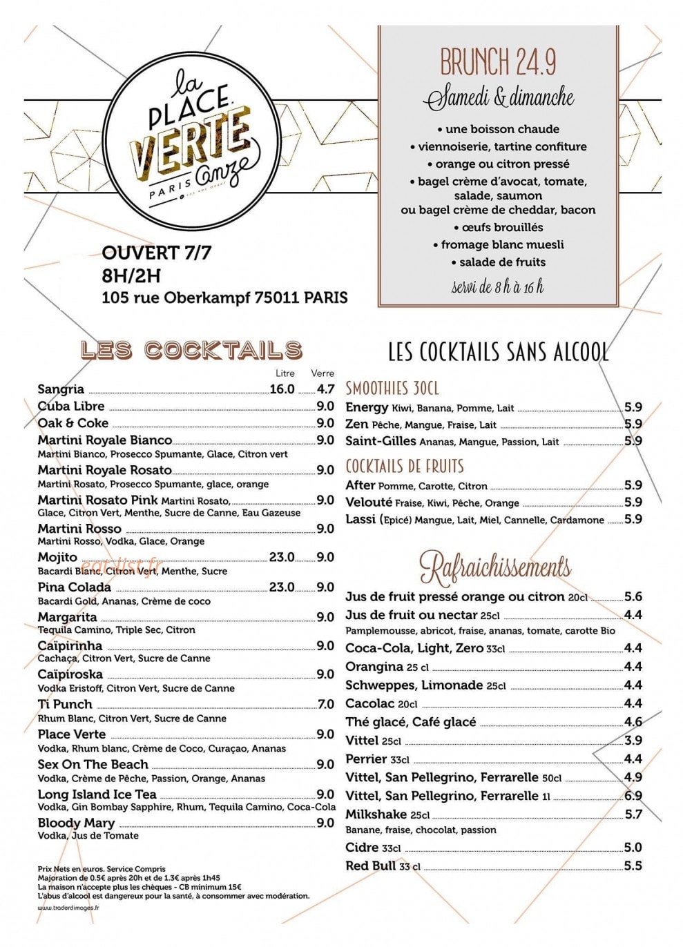 La Place Verte — carte page 3