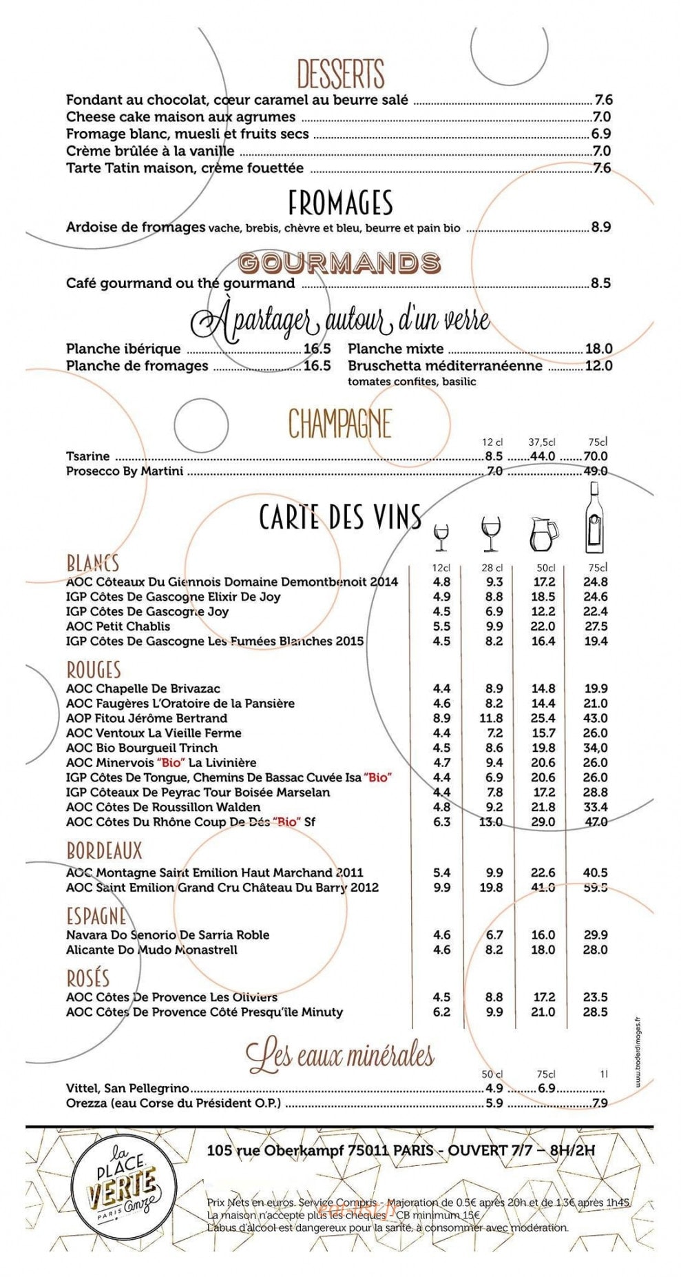 La Place Verte — carte page 2