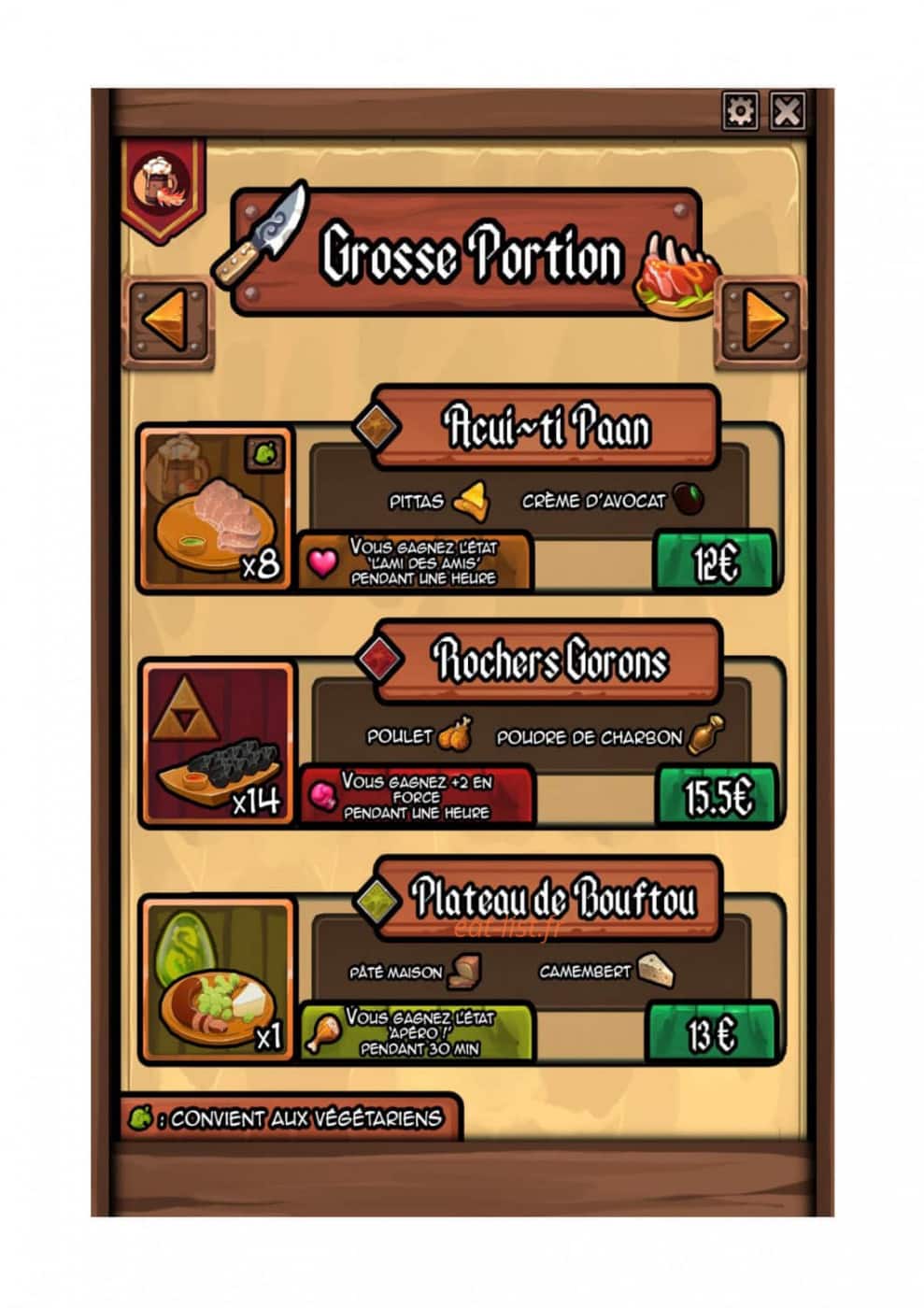 La Plume de Phénix — carte page 3