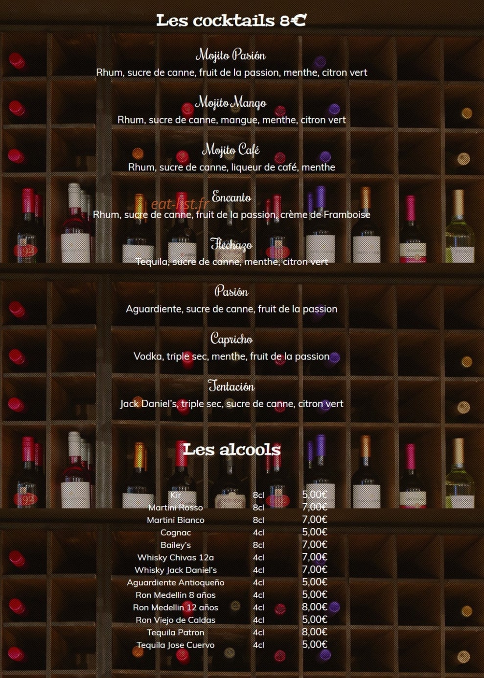 La tabernita — carte page 1