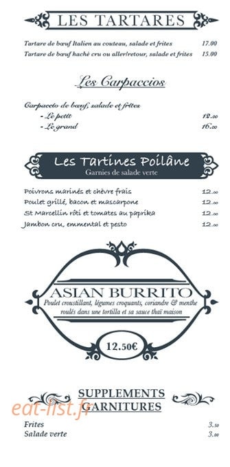 La Vache Acrobate — carte page 4